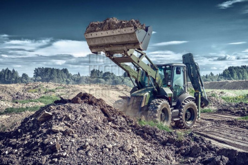 4CX Military Backhoe